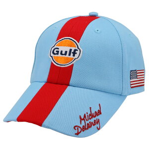 �K���t Gulf M.DELANEY ���[�^�[�X�|�[�c �x�[�X�{�[�� �L���b�v �K���t�u���[ �X�q ���b�h ���F ��