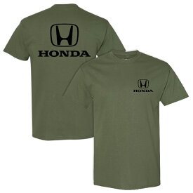 ホンダ オフィシャル US限定 HONDA クラシックロゴ Tシャツ ミリタリーグリーン 緑 公式 車