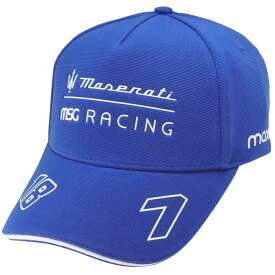 2024 フォーミュラE マセラティ MSG レーシング チーム オフィシャル キャップ ブルー 青 Maserati 帽子 公式