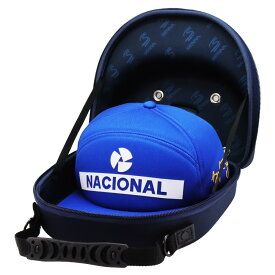 F1 アイルトン・セナ 公式 ライセンス品 NACIONAL 1984年 復刻モデル キャップ ケース付き 帽子 ブルー F1
