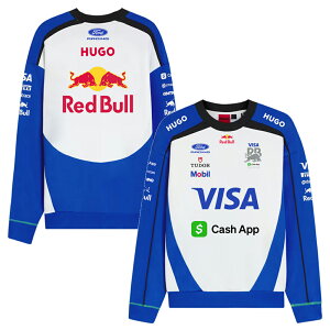 ���[�V���O�u���Y F1 Racing Bulls 2026 HUGO �`�[�� ���v���J �N���[�l�b�N �X�E�F�b�g ���j�Z�b�N�X �g���[�i�[ �X�|�[�c�E�F�A �傫���T�C�Y ���v���J ���j�t�H�[�� ���[�X �ϐ� ���[�^�[�X�|�[