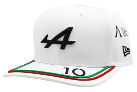 2023 Alpine アルピーヌ F1 チーム ピエール ガスリー イタリア モンツァ限定デザイン NEW ERA 9FIFTY プレカーブ キャップ 帽子