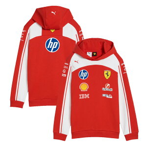 Puma Ferrari F1 �O�b�Y 2026 �X�N�[�f���A �t�F���[�� HP �`�[�� �v���I�[�o�[ �t�[�f�B�[ ���b�h ���� �p�[�J�[ ���v���J ���j�t�H�[�� ���[�X �ϐ� ���[�^�[�X�|�[�c�E�F�A �A�p����