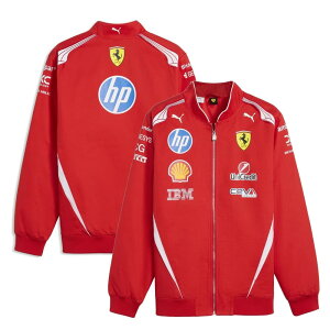 Puma Ferrari F1 �O�b�Y 2026 �X�N�[�f���A �t�F���[�� F1 HP �`�[�� ���[�V���O �W���P�b�g ���b�h ���v���J ���j�t�H�[�� ���[�X �ϐ� ���[�^�[�X�|�[�c�E�F�A �A�p����