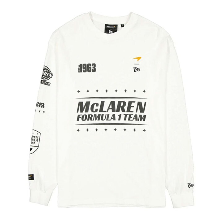 楽天市場】マクラーレン F1 チーム グラフィック ロゴ ロングスリーブ 