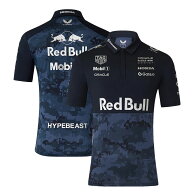2025 オラクル レッドブル レーシング チーム HYPEBEAST スペシャルエディション ポロシャツ ネイビー 紺…