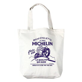 ミシュラン オフィシャル Michelin ビバンダム トートバッグ Moto ホワイト 白