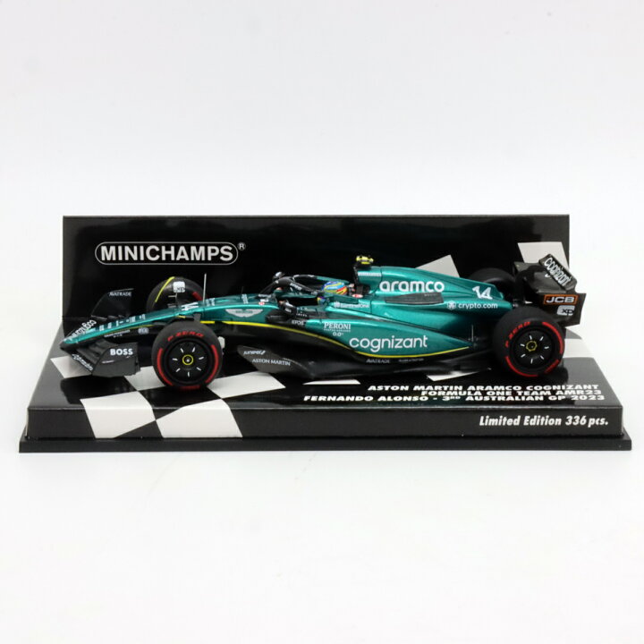 楽天市場】ミニチャンプス 1/43 アストンマーチン アラムコ 
