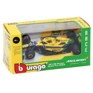 uS 1/43 2024 }N[ MCL38 IXJ[ sAXg iRGP SENNA 30th ANNIVERSARY LIVERY 38214PM