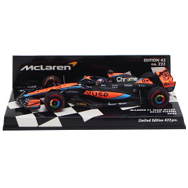 ミニチャンプス 1/43 マクラーレン F1 チーム MCL60 2023年 オスカー ピアストリ 模型 ミニチュア ミニカー モデルカー 537234381