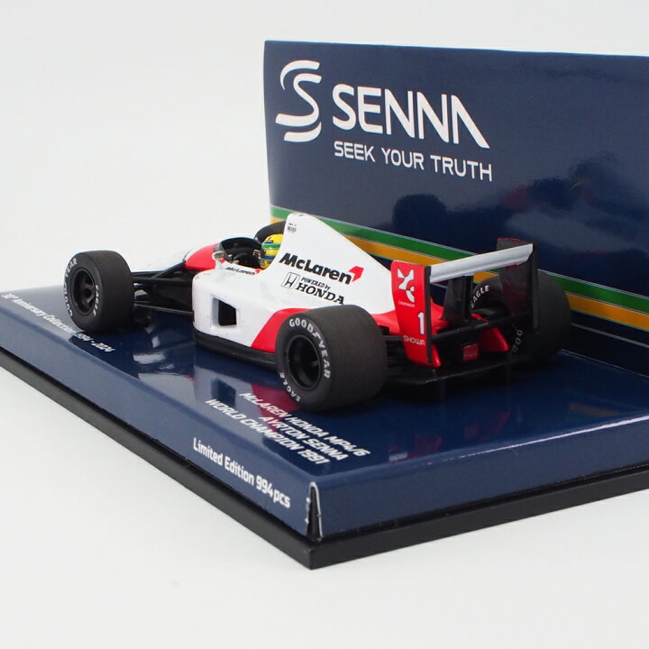 楽天市場】ミニチャンプス 1/43 マクラーレン ホンダ MP4/6 1991年 