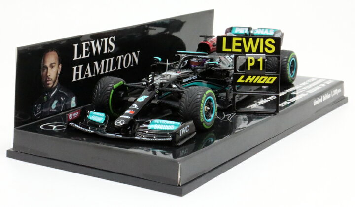 楽天市場】ミニチャンプス 1/43 メルセデス AMG W12 ルイス ハミルトン 