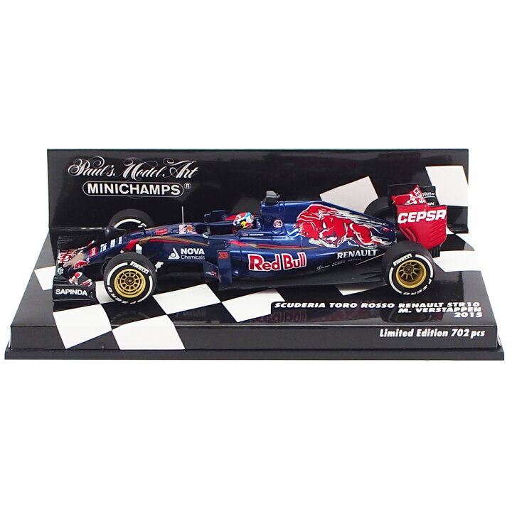 楽天市場】ミニチャンプス 1/43 スクーデリア トロロッソ ルノー STR10 