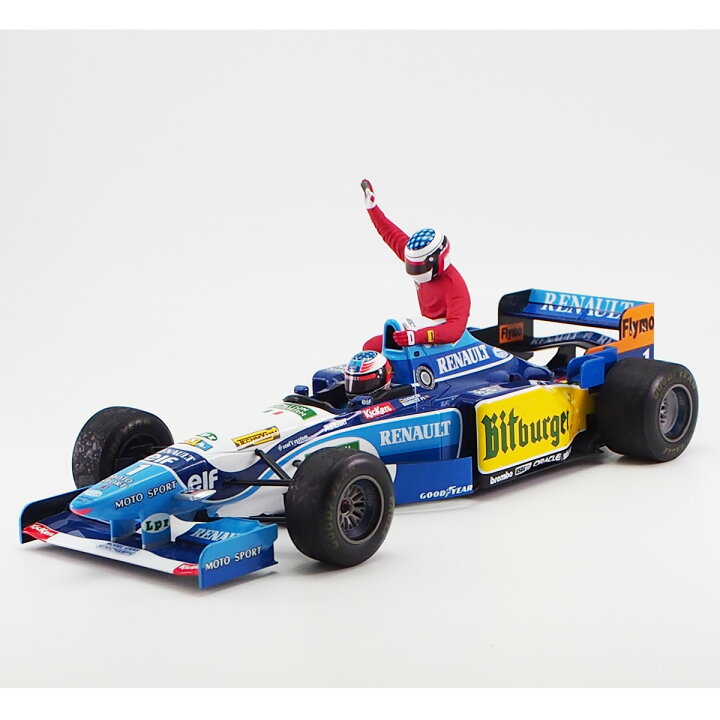 楽天市場】ミニチャンプス 1/18 ベネトン ルノー B195 ミハエル 