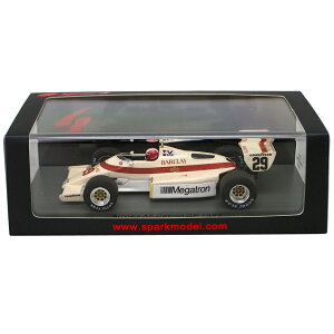 スパーク 1/43 アロウズ A6 1983年 アメリカ デトロイトGP マルク スレール 模型 ミニチュア ミニカー モデルカー Arrows F1