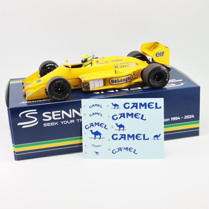 楽天市場】ミニチャンプス 1/18 ロータス ホンダ 99T 1987年 モナコGP 