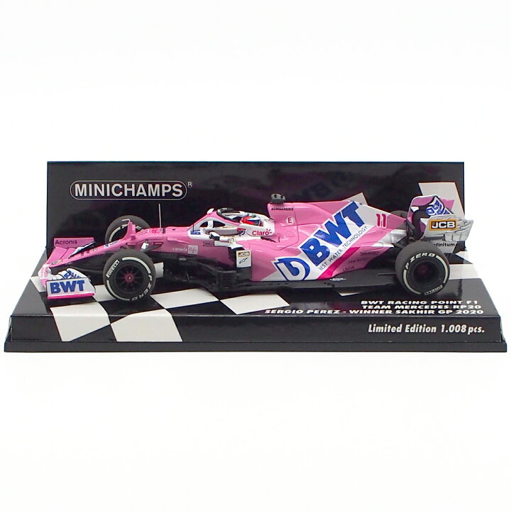 楽天市場】ミニチャンプス 1/43 BWT レーシング ポイント F1 チーム 