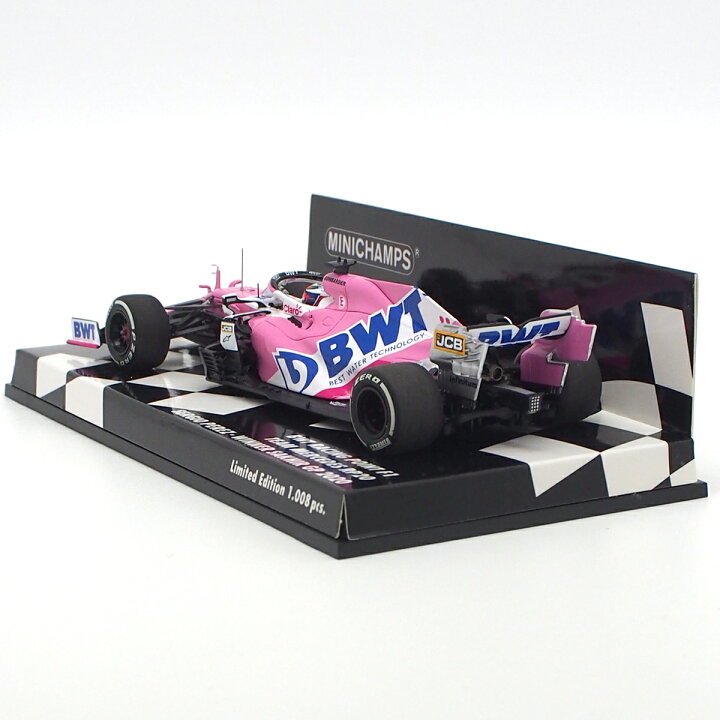 楽天市場】ミニチャンプス 1/43 BWT レーシング ポイント F1 チーム 