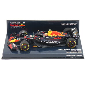 ミニチャンプス 1/43 レッドブル レーシング RB19 セルジオ ペレス 2023年 アブダビGP 模型 ミニチュア ミニカー モデルカー F1 410232311