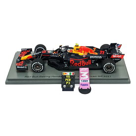 スパーク 1/43 スケール レッドブル レーシング ホンダ RB16B セルジオ ペレス 2021年 メキシコGP 3位 モデルカー / No.3 & ピットボード付 模型 ミニチュア ミニカー モデルカー F1 RedBull