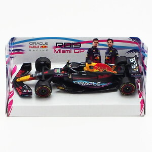 2023 ブラゴ 1/43 スケール オラクル レッドブル レーシング RB19 マイアミGP仕様 #1 マックス フェルスタッペン モデルカー 38082VA