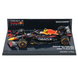 ミニチャンプス 1/43 オラクル レッドブル レーシング RB18 2022年 イタリアGP ウィナー #1 マックス フェルスタッペン F1 モデルカー RedBull 417221601