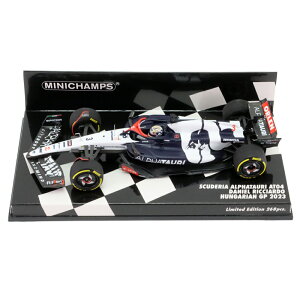 ミニチャンプス 1/43 スクーデリア アルファタウリ AT04 2023年 ハンガリーGP ダニエル リカルド 模型 ミニチュア ミニカー モデルカー F1 417231203