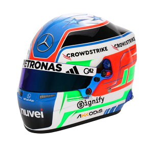 BELL 1/2�X�P�[�� ���v���J �w�����b�g �����Z�f�X AMG F1 �`�[�� �L�~ �A���g�l�b�� 2025�N �͌^ �~�j�`���A