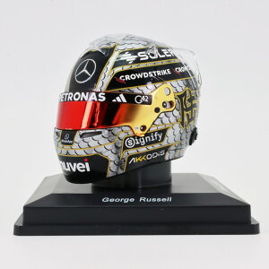 スパーク 1/5 スケール ヘルメット メルセデス AMG ペトロナス F1チーム ジョージ ラッセル 2025年 中国GP仕様 Spark 模型 ミニチュア レプリカ ディスプレイ F1 5HF199