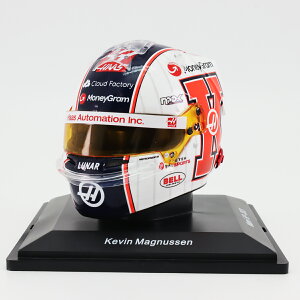 スパーク 1/5 スケール ヘルメット マネーグラム ハース F1チーム ケビン マグヌッセン マイアミGP 仕様 2023年 5HF099