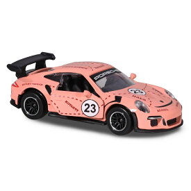 マジョレット 1/64 ポルシェ Porsche 911 GT3 RS #23 Pink Pig ミニカー ピンク