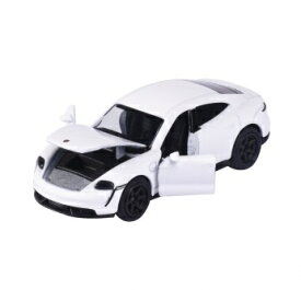 マジョレット 1/64 ポルシェ タイカン ターボ S ホワイト 白 ミニカー ミニチュア ボックス付 車