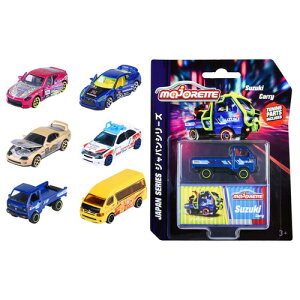 マジョレット 1/64 ジャパン シリーズ ミニカー スープラ リミテッド アソート 6台セット デラックスパッケージ 日本車 212051030-tsp