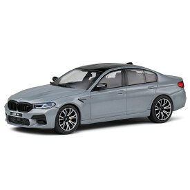 ソリッド 1/43 BMW M5 コンペティション (F90) 2022年 メタリック グレー 模型 ミニチュア ミニカー モデルカー 車 S4312704