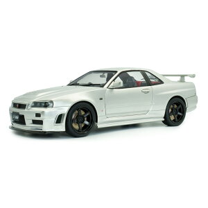 �\���h 1/18 NISSAN �X�J�C���C�� GT-R (BNR34) 1999�N �V���o�[ �j�X���p�[�c�t Solido �͌^ �~�j�J�[ ���[�h�J�[ ���{�� 421186517 S1804312