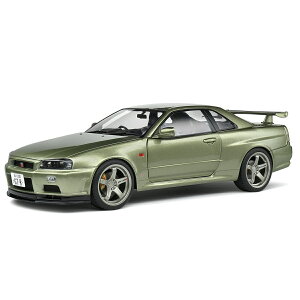 \bh 1/18 jbT Y NISSAN XJCC GT-R (R34) fJ[ / O[ ͌^ ~jJ[ 421183330