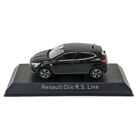 ノレブ 1/43 ルノー クリオ ルーテシア R.S.Line 2019 ブラック 模型 ミニチュア ミニカー モデルカー 車