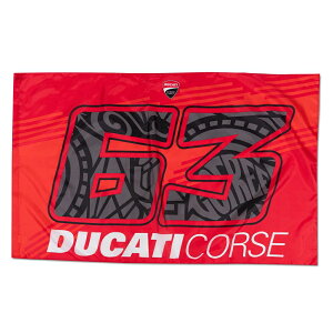 hDJeB DUCATI CORSE #63 t`FXR ojCA fA tbO(140 x 90cm) ^yXg[   ItBV MotoGP oCN