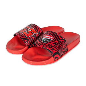 ドゥカティ DUCATI CORSE #63 フランチェスコ バニャイア サンダル 公式 オフィシャル MotoGP バイク