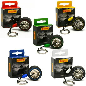 ピレリ オフィシャル タイヤ コンパウンド キーリング キーホルダー アクセサリー With ホイール 公式 Pirelli