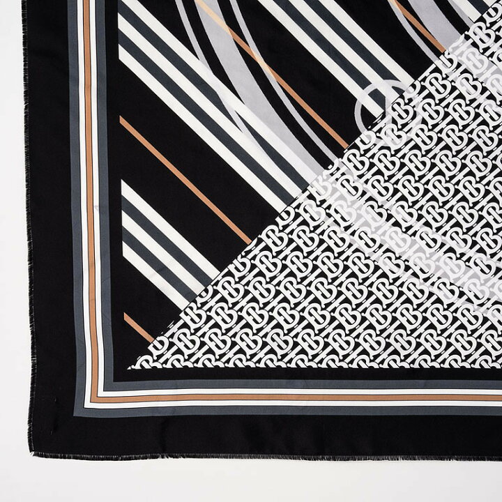 楽天市場】【海外買付品】BURBERRY（バーバリー）スクエアスカーフ 