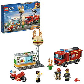 【クーポン配布中】 レゴ(LEGO) シティ ハンバーガーショップの火事 60214 ブロック おもちゃ 男の子 車