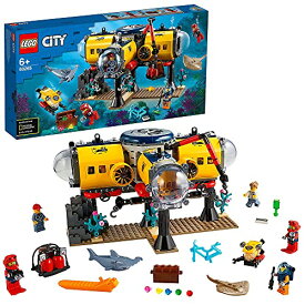 【クーポン配布中】 レゴ(LEGO) シティ 海の探検隊 海底探査基地 60265 おもちゃ ブロック プレゼント ボート 男の子 女の子 6歳以