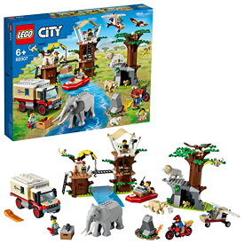 【クーポン配布中】 レゴ(LEGO) シティ どうぶつレスキュー基地 60307 おもちゃ 動物 どうぶつ 男の子 女の子 6歳以上