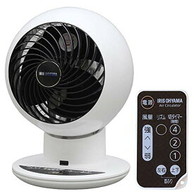 【クーポン配布中】 アイリスオーヤマ サーキュレーター アイ 静音 上下左右首振り 18畳 パワフル送風 リモコン付き PCF-SC15T ホワイ