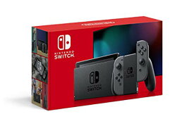 【クーポン配布中】 Nintendo Switch 本体 (ニンテンドースイッチ) Joy-Con(L)/(R) グレー(パッケージサイズ変更前)