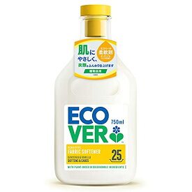 【クーポン配布中】 ECOVER(エコベール) エコベール 柔軟剤 本体 ガーデニア&バニラの香り 750ml ecover ファブリックソフナー