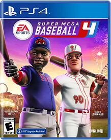 【クーポン配布中】 Super Mega Baseball 4 (輸入版:北米) - PS4