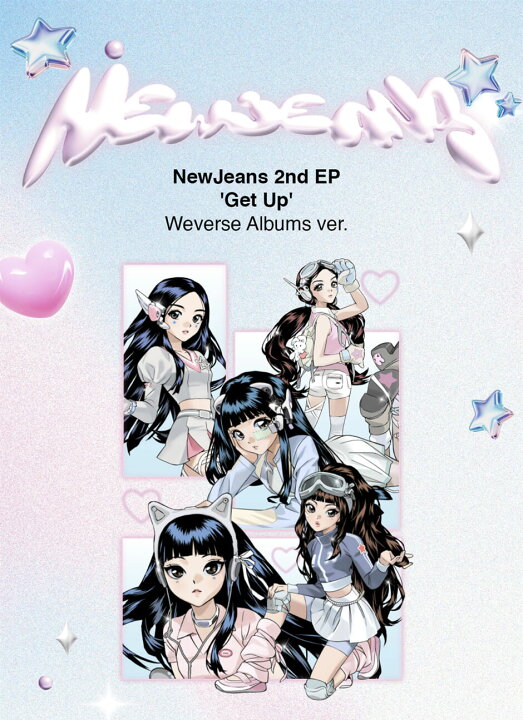 楽天市場】[3種セット] NEWJEANS - NewJeans 2nd EP アルバム [GET UP 