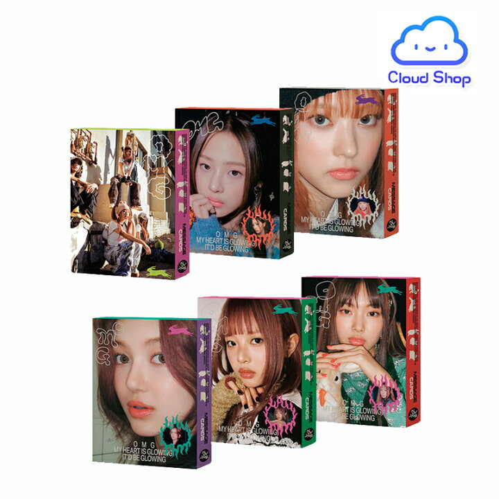 楽天市場】NewJeans - OMG Message Card ver ランダム RANDOM 
